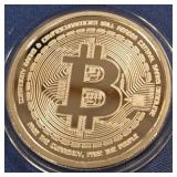 1 OZ .999 SILVER BITCOIN (840 Y)