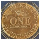 .999 FINE SILVER ONE TROY OUNCE (840 AK)