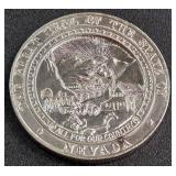 NEVADA 1 OZ .999 FINE SILVER COIN (882 W)