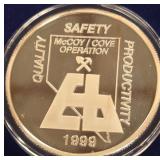 ONE OZ - .999 FINE SILVER (989 A)