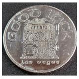 GOOD LUCK LV .999 FINE SILVER 1 TROY OUNCE (884 H)