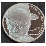 1 TROY OUNCE .999 SILVER "THE OLD MAN" (884 C)