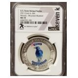 2021 $5 COOK ISLAND 1 TROY OUNCE .999 SILVER (722)