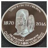 ONE TROY OUNCE .999 FINE SILVER (434 H)