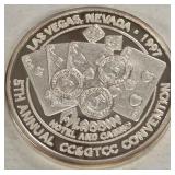 CASINO .999 FINE SILVER ONE TROY OUNCE (440 G)