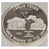 .999 FINE SILV ER ONE TROY OUNCE (991 A)