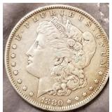 1880 - MORGAN SILVER DOLLAR (571)