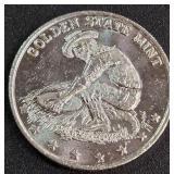 .999 FINE SILVER ONE TROY OUNCE (887 AT)