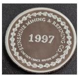 .999 FINE SILVER - ONE TROY OUNCE (890 Z)