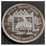 1oz .999 FINE SILVER - RODEO SERIES #1 (882 F)