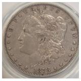 1878 S - MORGAN SILVER DOLLAR (565 A)