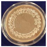 ONE TROY OUNCE .999 FINE SILVER COIN (983 R)