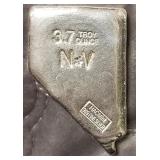 3.7 OZ .999 FINE SILVER NEVADA BAR (933)