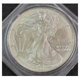 1995 - 1oz FINE SILVER ONE DOLLAR (579 S)