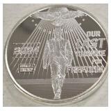 DONALD J. TRUMP 1oz .999 FINE SILVER (986 K)
