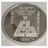 .999 FINE SILV ER ONE TROY OUNCE (995 N)