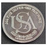 .999 FINE SILVER - ONE TROY OUNCE (888 AC)
