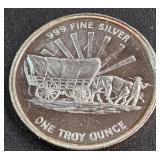 .999 FINE SILVER ONE TROY OUNCE (887 O)