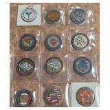 LAS VEGAS CHALLENGE COINS & CHIPS (395 E)