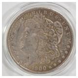 1900 - MORGAN SILVER DOLLAR (999 A32)