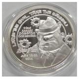 CASINO ONE TROY OUNCE .999 FINE SILVER (984 B)