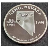 .999 FINE SILVER 1 TROY OZ (882 AA)