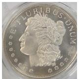 .999 FINE SILVER - ONE TROY OUNCE (786 E)