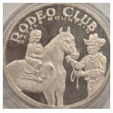 ONE TROY OUNCE - .999 FINE SILVER (989 D)