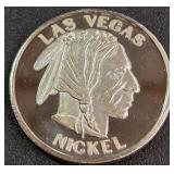 1 TROY OZ .999 FINE SILVER (884 S)