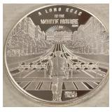 DONALD J. TRUMP 1oz .999 FINE SILVER (986 B)