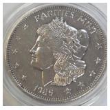 .999 FINE SILVER - ONE TROY OUNCE (786 K)