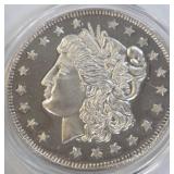 .999 FINE SILVER - ONE TROY OUNCE (786 J)