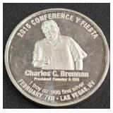 1 TROY OZ .999 FINE SILVER (884 O)