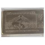 10oz .999 FINE SILVER BAR (432)