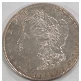 1886 - MORGAN SILVER DOLLAR (999 A24)