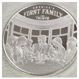 DONALD J. TRUMP 1oz .999 FINE SILVER (986 H)