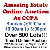 WELCOME TO OUR SUN. @10am ONLINE PUBLIC AUCTION
