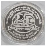 CASINO ONE TROY OUNCE .999 FINE SILVER (984 E)