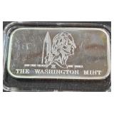 ONE OUNCE .999 FINE SILVER BAR (918 C)