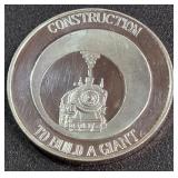 1oz SILVER DOLLAR COIN (888 P)