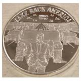 DONALD J. TRUMP 1oz .999 FINE SILVER (986 R)