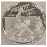 DONALD J. TRUMP 1oz .999 FINE SILVER (986 P)