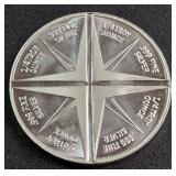 .999 FINE SILVER - ONE TROY OUNCE (890 O)