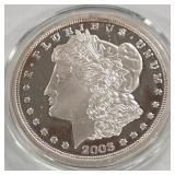 ONE TROY OUNCE .999 SILVER COIN (919 D)