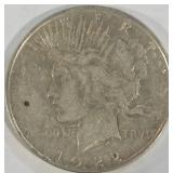 1922 - PEACE SILVER DOLLAR (999 A70)