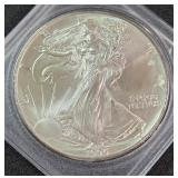 1995 - 1oz FINE SILVER ONE DOLLAR (579 R)