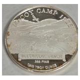 .999 FINE SILV ER ONE TROY OUNCE (995 F)