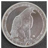 ONE TROY OZ .999 FINE SILVER (887 R)