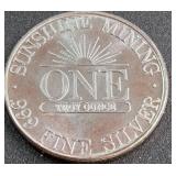 .999 FINE SILVER - ONE TROY OUNCE (890 G)