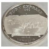 .999 FINE SILV ER ONE TROY OUNCE (995 T)